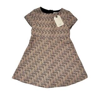 NWT Zara Metallic Brocade Dress Size 7
